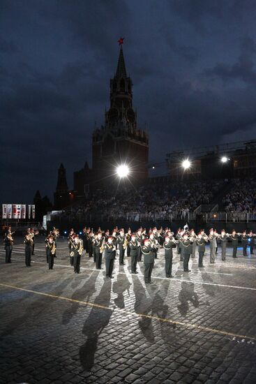 Full rehearsal of Spasskaya Tower 2011 Festival