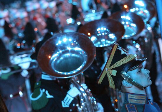 Full rehearsal of Spasskaya Tower 2011 Festival