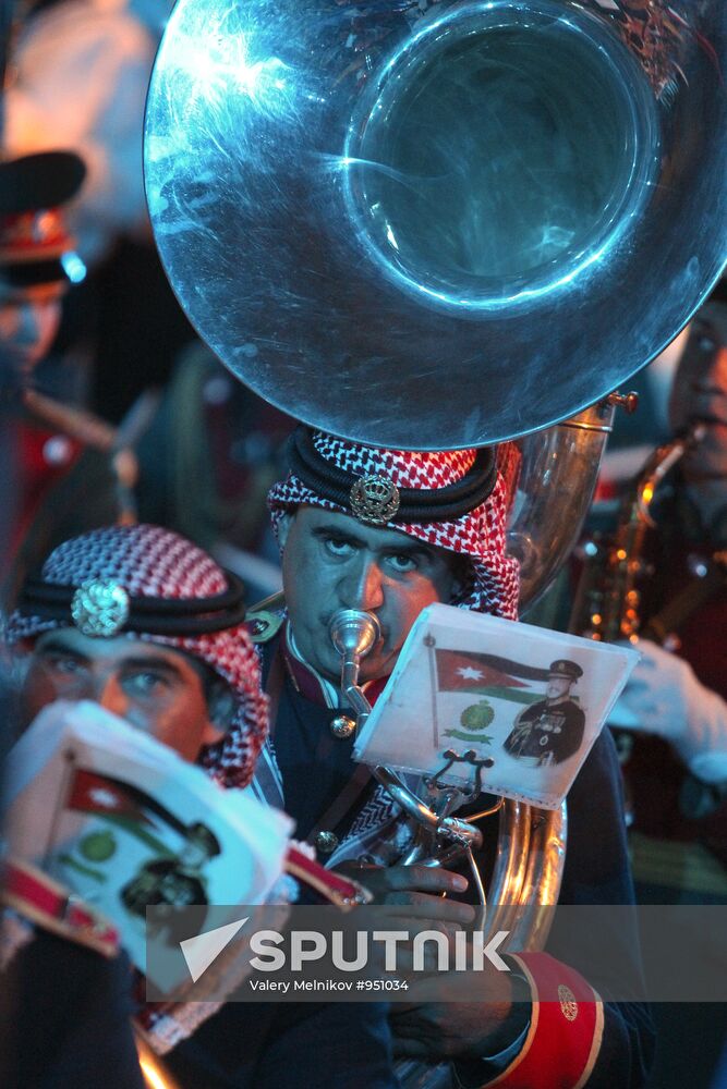 Full rehearsal of Spasskaya Tower 2011 Festival