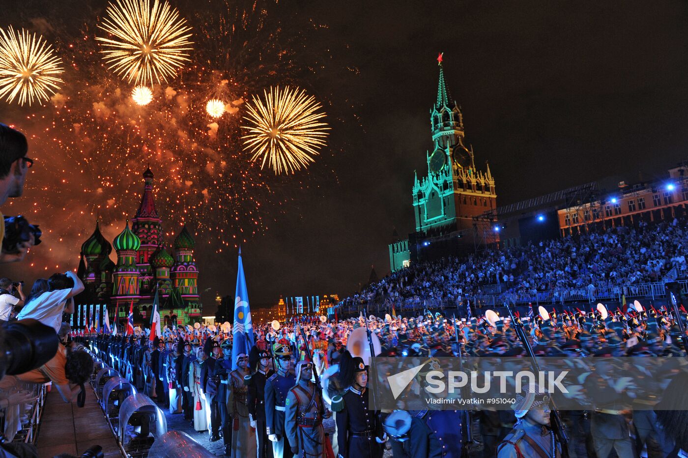 Full rehearsal of Spasskaya Tower 2011 Festival