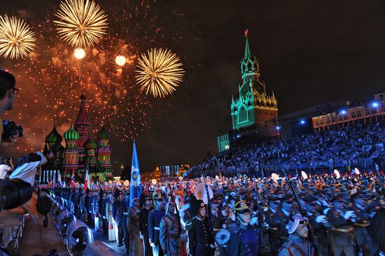 Full rehearsal of Spasskaya Tower 2011 Festival
