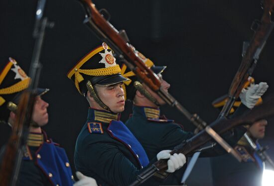 Full rehearsal of Spasskaya Tower 2011 Festival