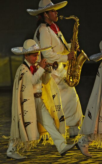 Full rehearsal of Spasskaya Tower 2011 Festival