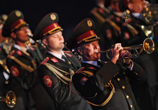 Full rehearsal of Spasskaya Tower 2011 Festival
