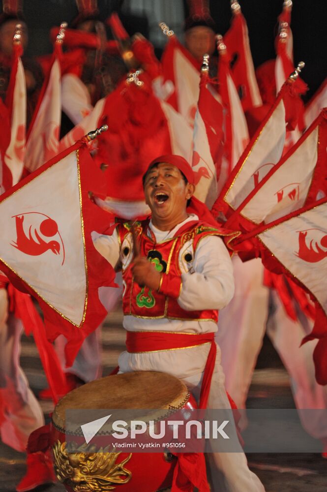 Full rehearsal of Spasskaya Tower 2011 Festival