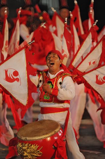 Full rehearsal of Spasskaya Tower 2011 Festival