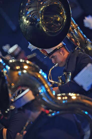 Full rehearsal of Spasskaya Tower 2011 Festival