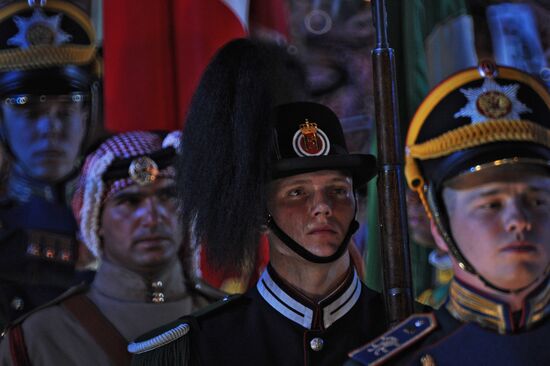 Full rehearsal of Spasskaya Tower 2011 Festival