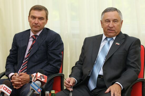 FC Rubin's newly appointed president holds news conference