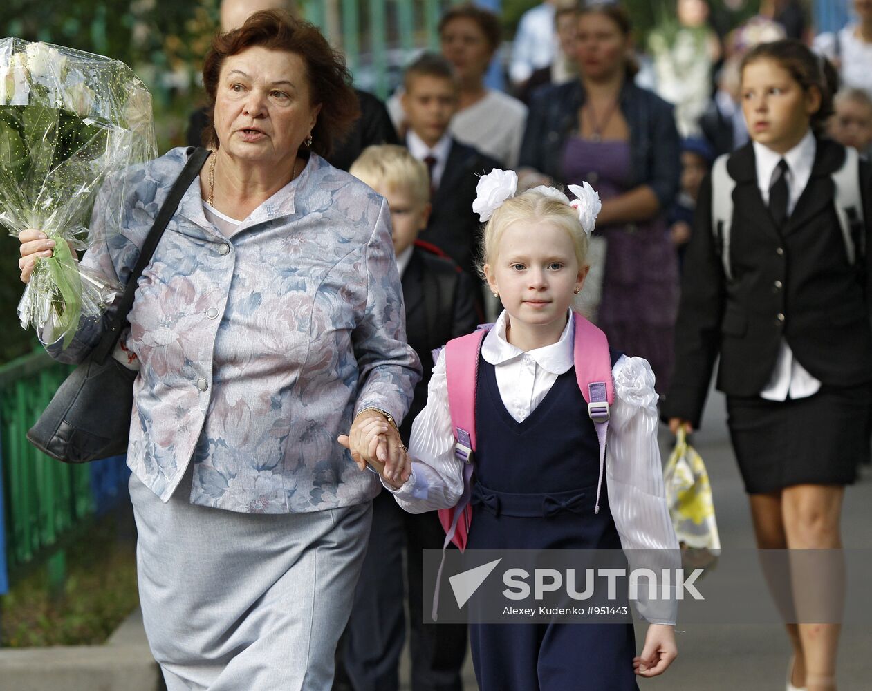 Russian schools on Knowledge Day