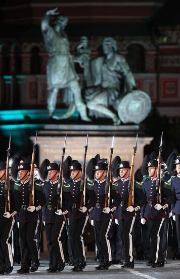 Opening ceremony of "Spasskaya Tower 2011" festival