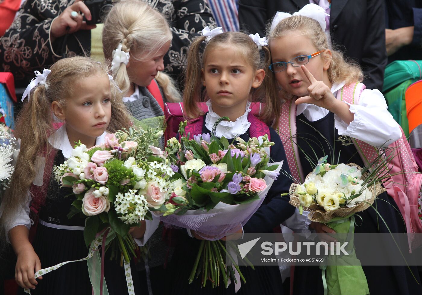 Russian schools on Knowledge Day
