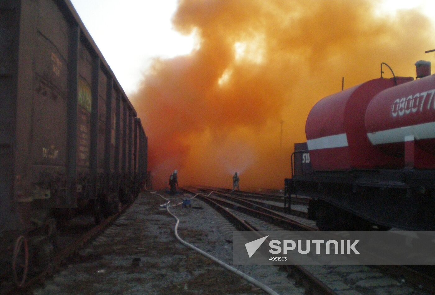 Bromine spill at Chelyabinsk railway station