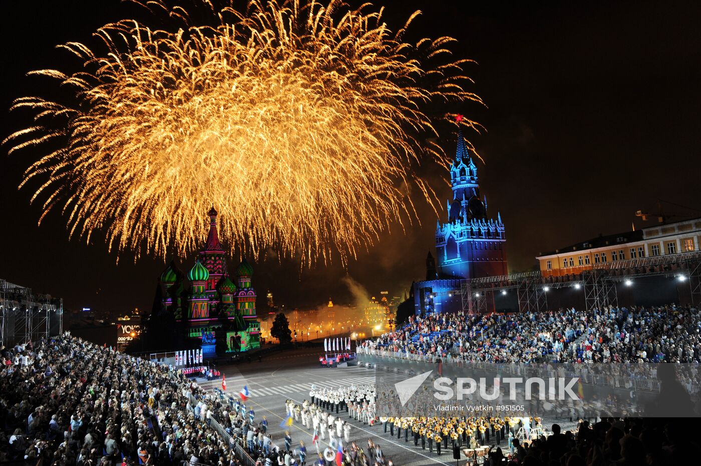 Opening of Spasskaya Tower 2011 festival