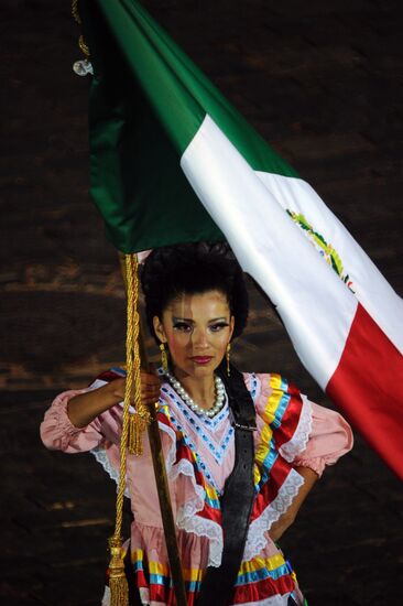 Opening ceremony of "Spassky Tower 2011" festival in Moscow