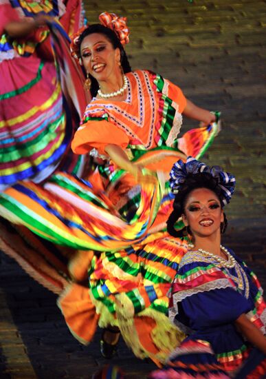 Opening ceremony of "Spassky Tower 2011" festival in Moscow