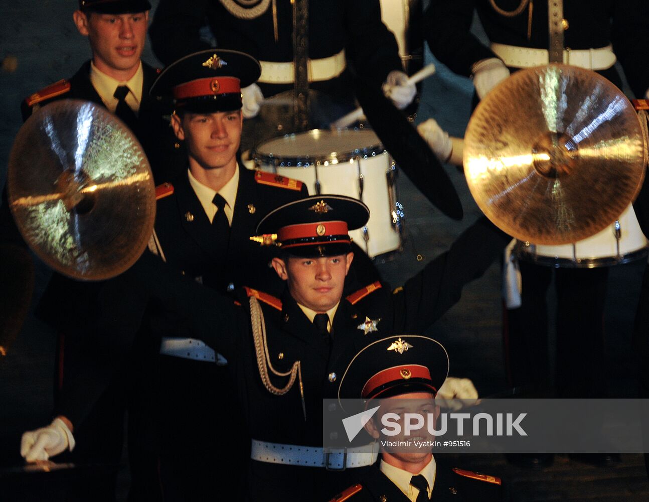 Opening ceremony of "Spassky Tower 2011" festival in Moscow