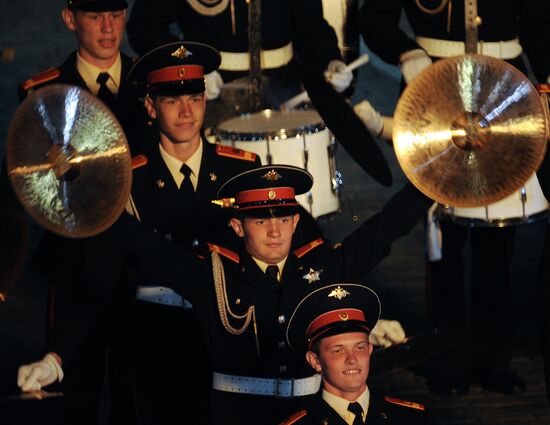 Opening ceremony of "Spassky Tower 2011" festival in Moscow