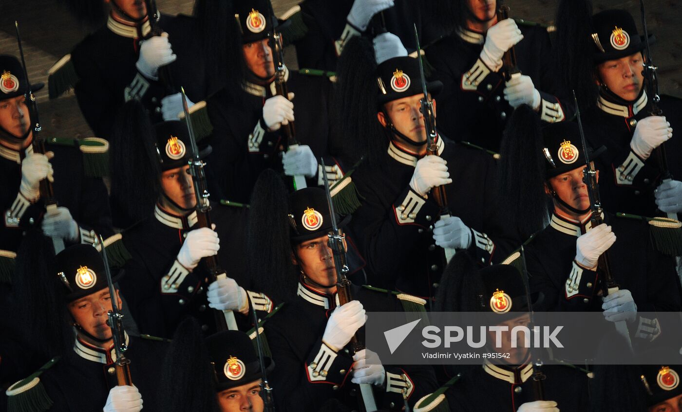 Opening ceremony of "Spasskaya Tower 2011" festival