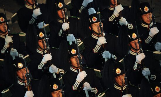 Opening ceremony of "Spasskaya Tower 2011" festival