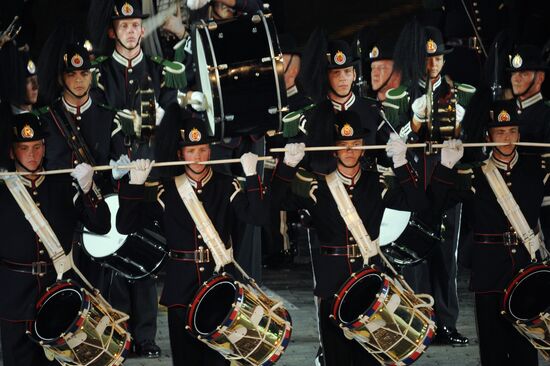Opening ceremony of "Spasskaya Tower 2011" festival