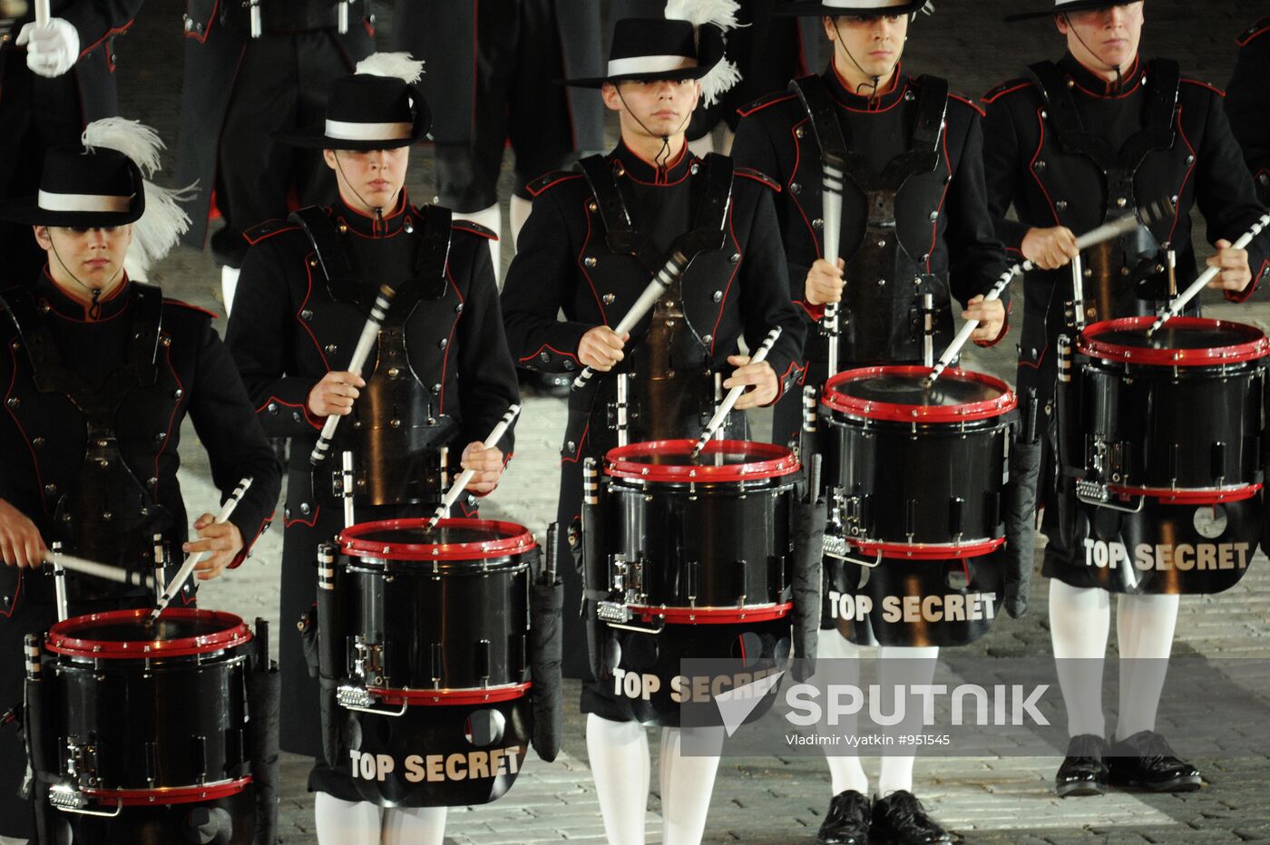 Opening ceremony of "Spassky Tower 2011" festival in Moscow