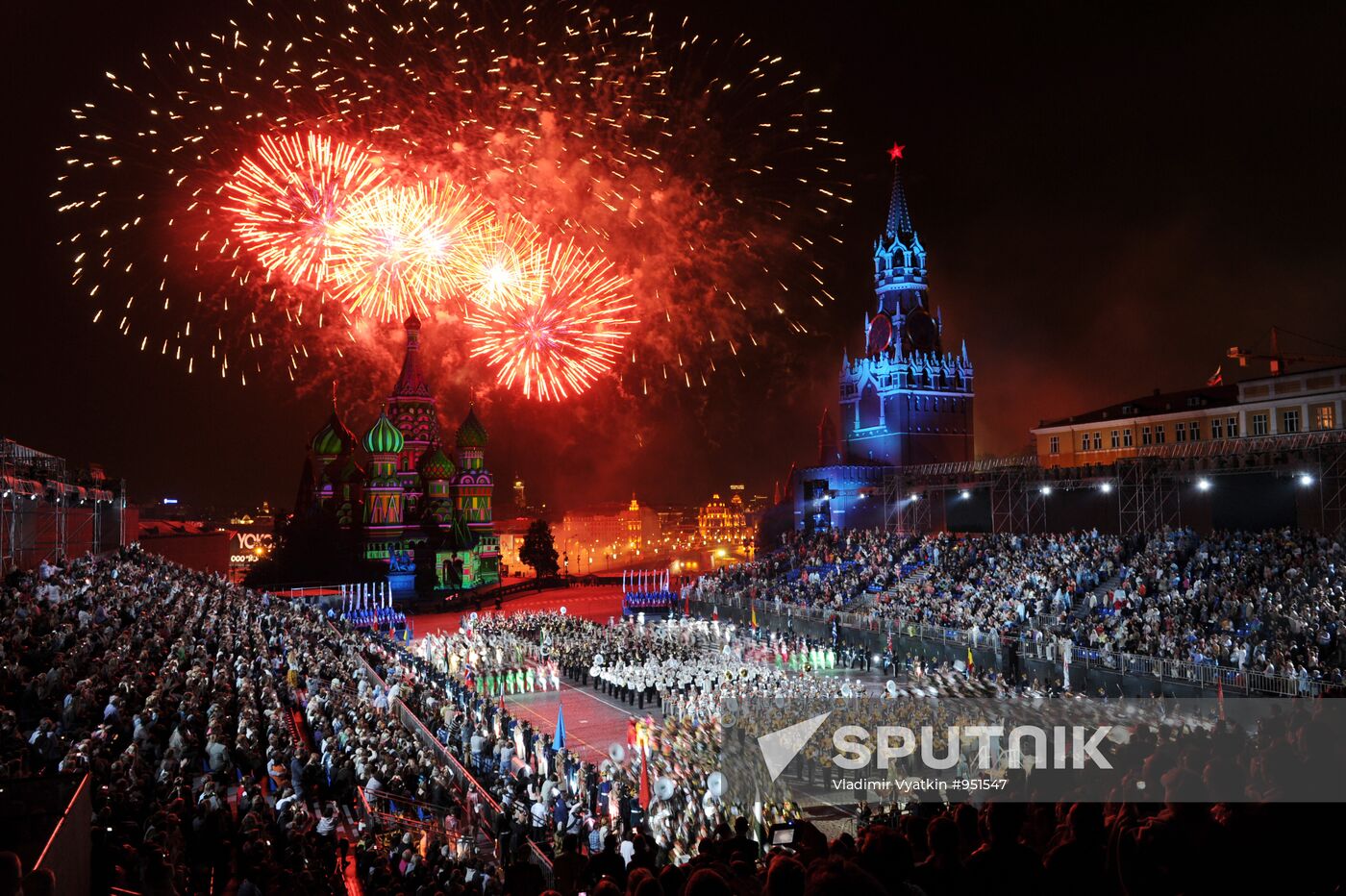 Opening of Spasskaya Tower 2011 festival