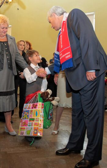 Knowledge Day at Russian schools