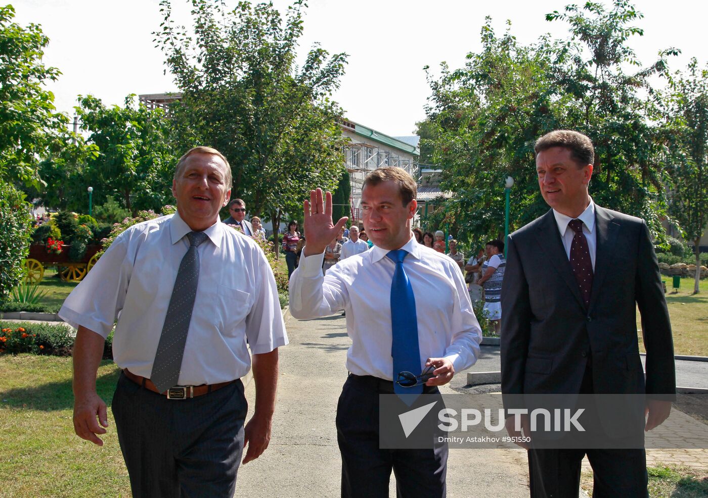 D. Medvedev's working visit to North Caucasus Federal District