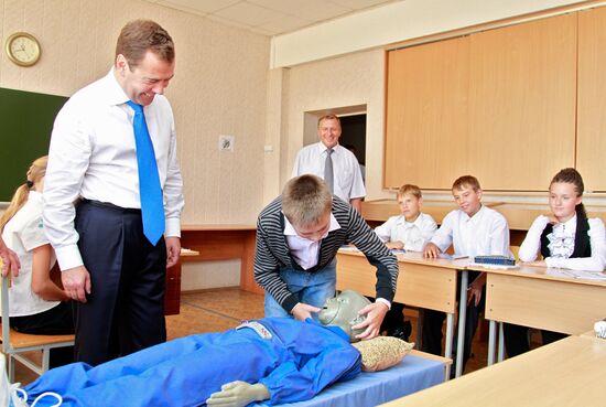 D. Medvedev's working visit to North Caucasus Federal District