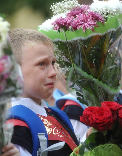 Day of Knowledge at Moscow schools