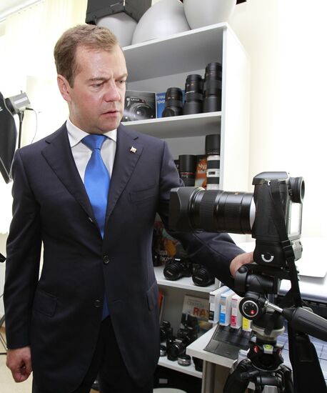 D. Medvedev's working visit to North Caucasus Federal District