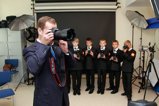 D. Medvedev's working visit to North Caucasus Federal District