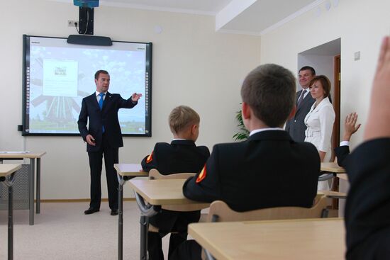 Dmitry Medvedev visits North Caucasus Federal District