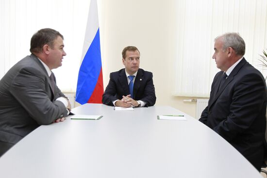 Dmitry Medvedev visits North Caucasus Federal District
