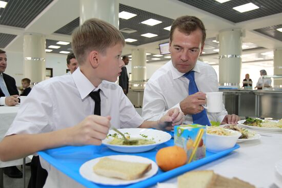 Dmitry Medvedev visits North Caucasus Federal District