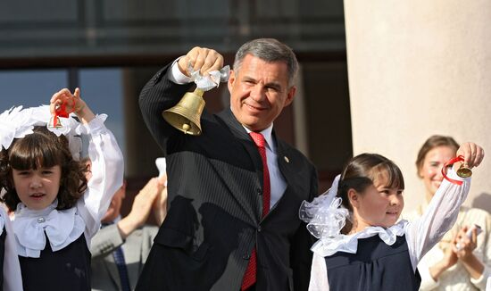 Knowledge Day at Russian schools