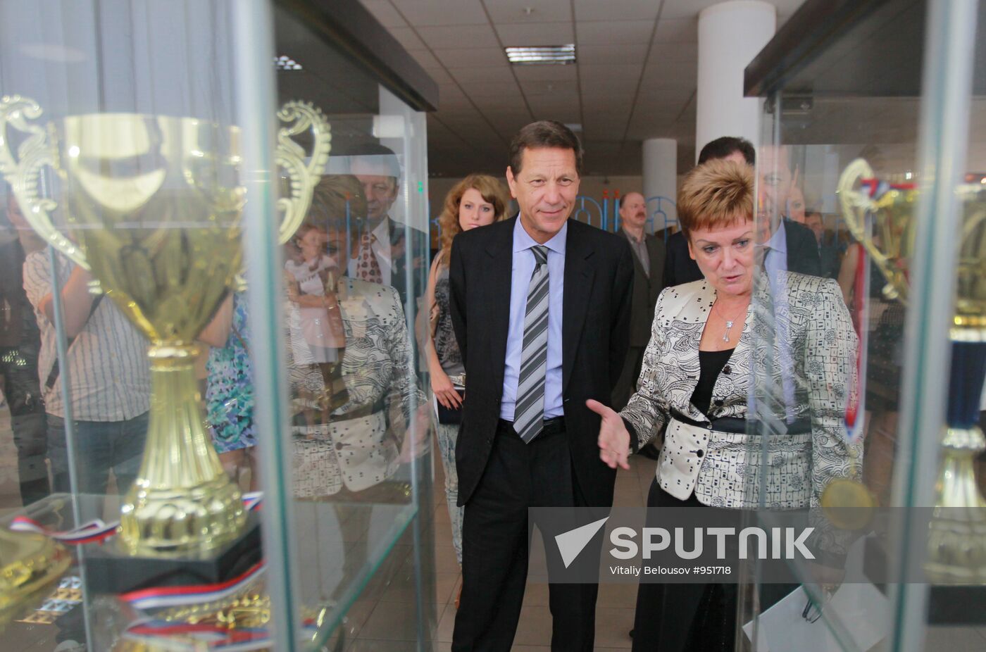 Olympic lesson by Alexander Zhukov in Moscow school