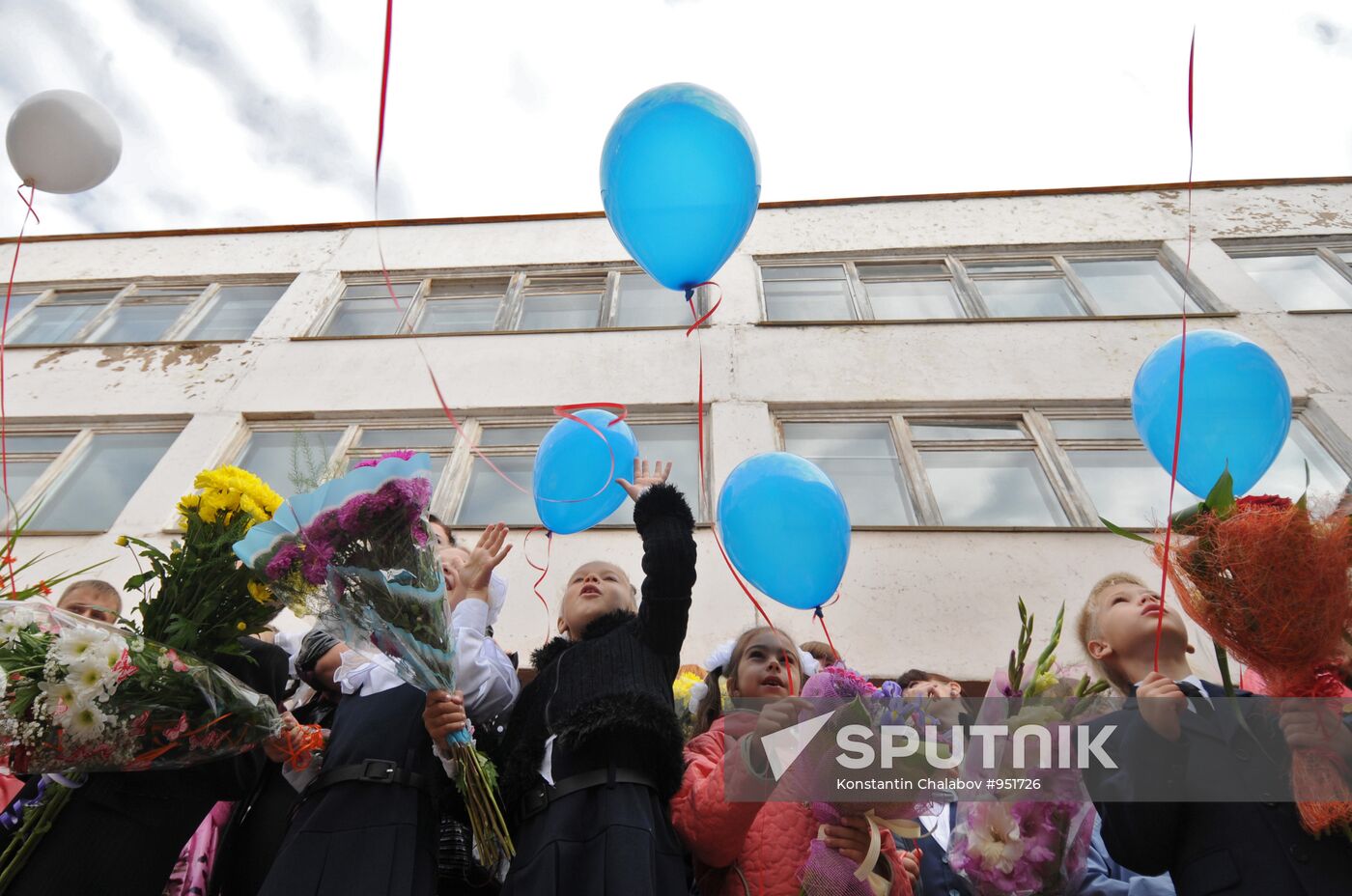 Knowledge Day at Russian schools