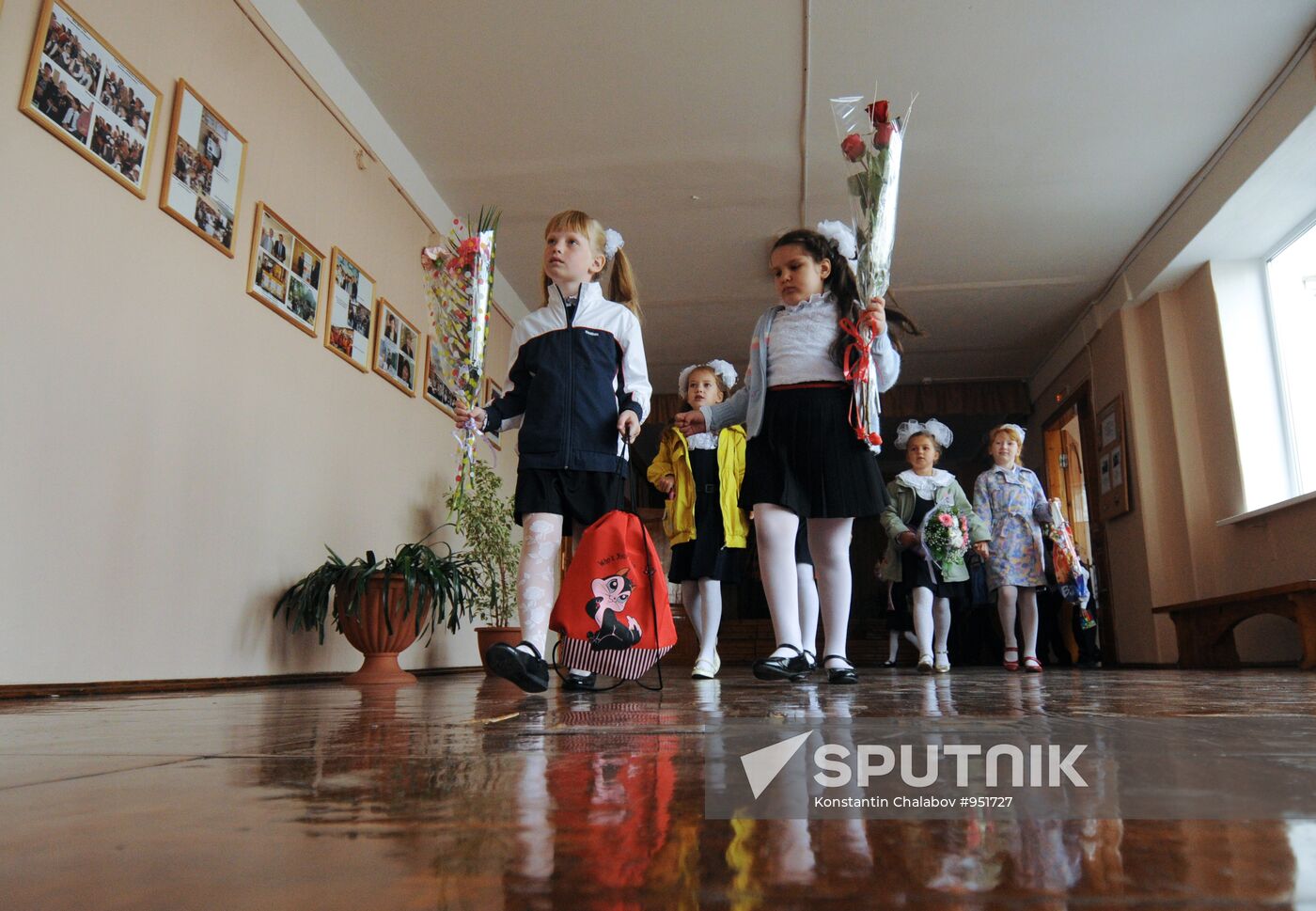 Knowledge Day at Russian schools