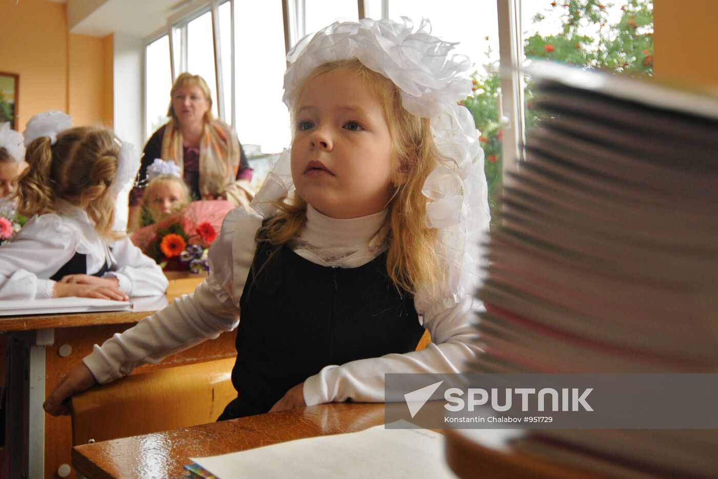 Knowledge Day at Russian schools