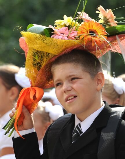 Knowledge Day at Russian schools
