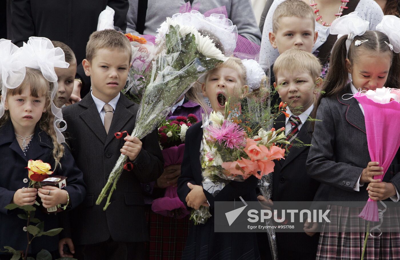 Knowledge Day at a Minsk school