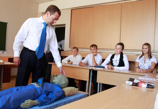 Dmitry Medvedev visits Siberian Federal District