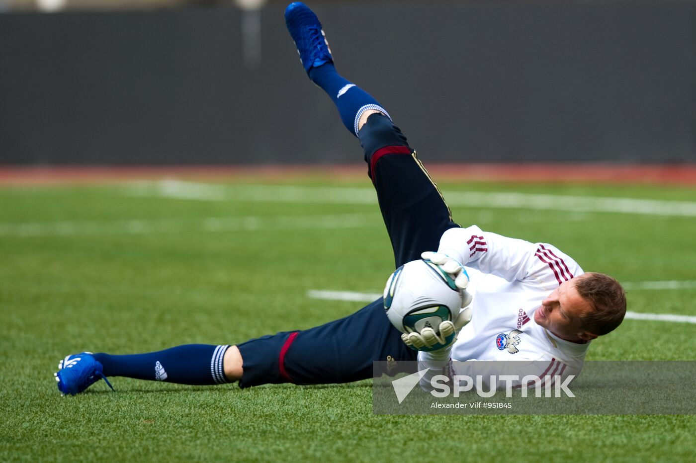 Football. Russian national team training