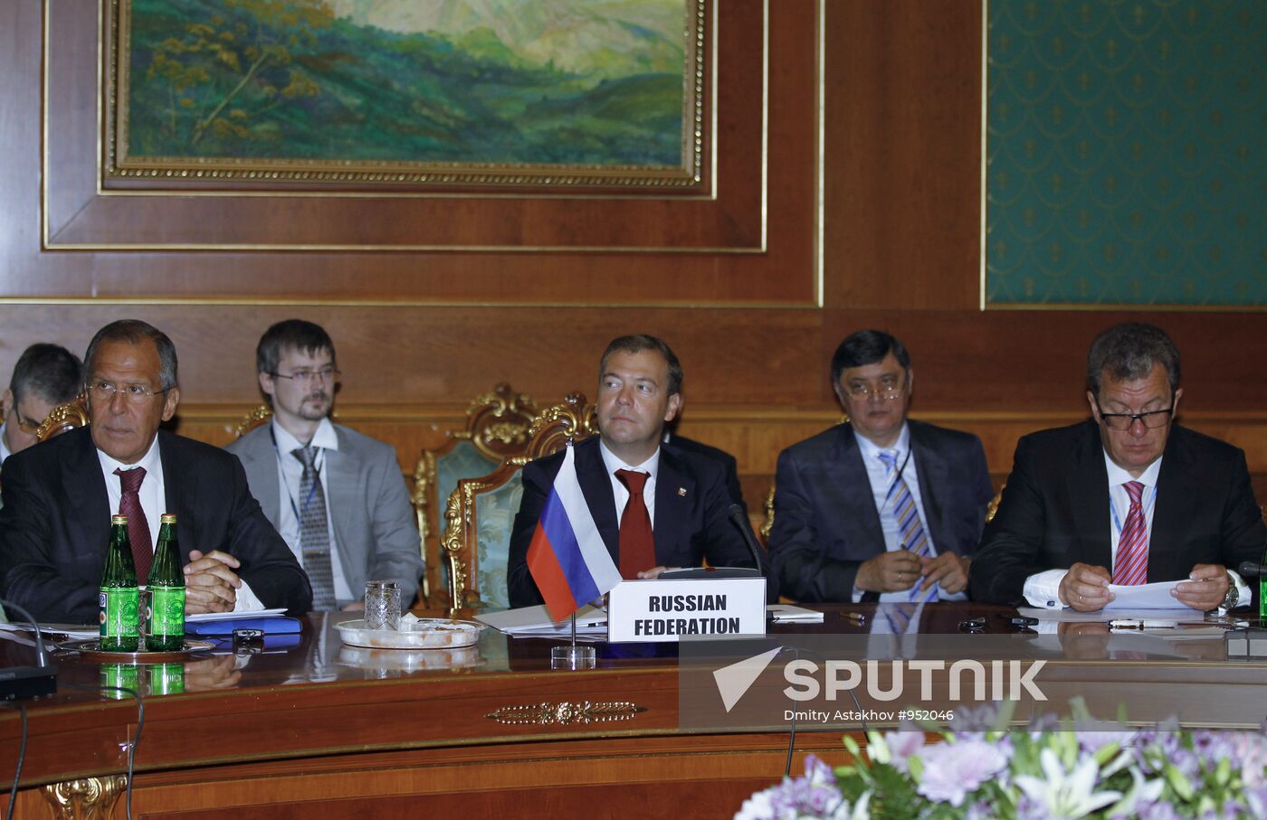 Presidents of Russia, Tajikistan, Pakistan and Afghanistan meet