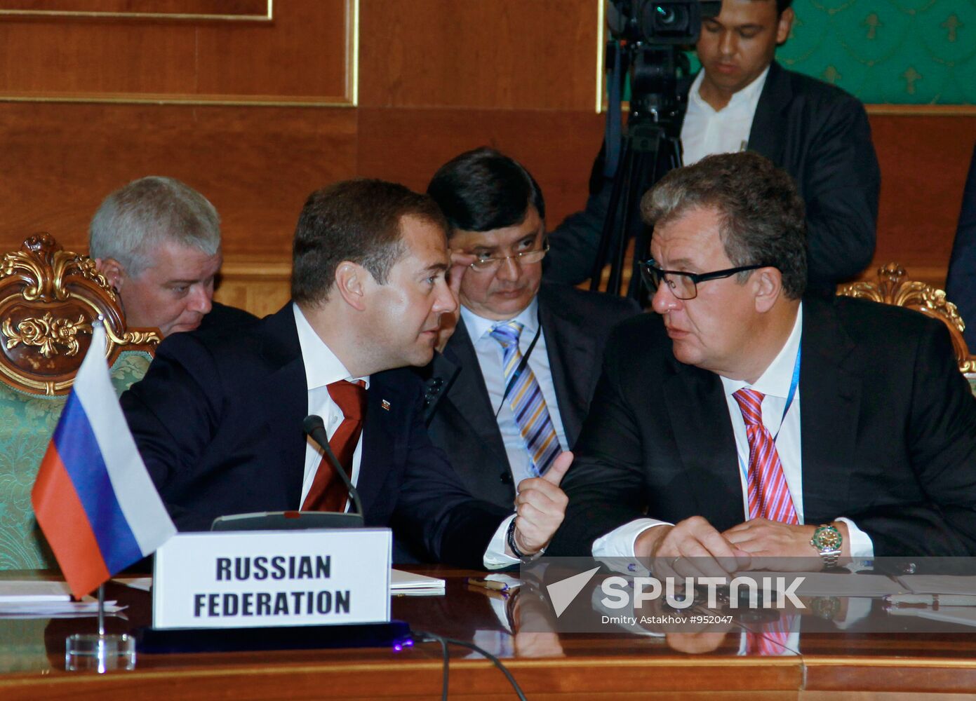 Presidents of Russia, Tajikistan, Pakistan and Afghanistan meet