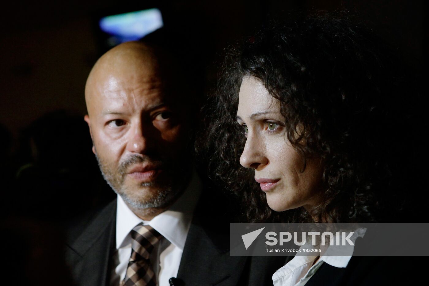 Fyodor Bondarchuk and Ksenia Rappoport