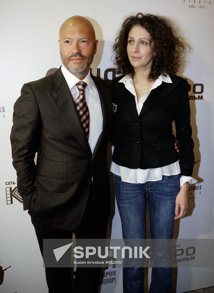 Fyodor Bondarchuk and Ksenia Rappoport