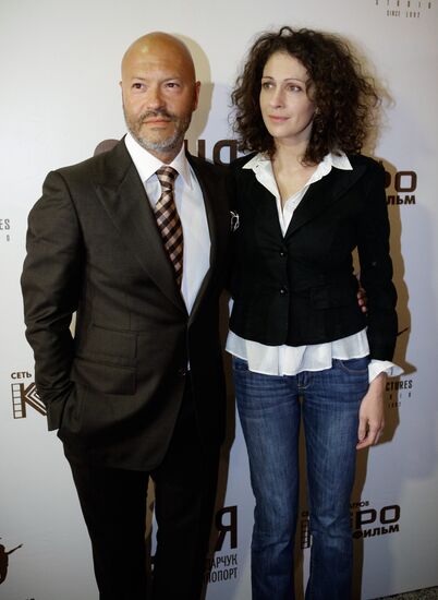 Fyodor Bondarchuk and Ksenia Rappoport
